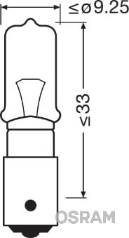 Polttimo, vilkkuvalo OSRAM 64138