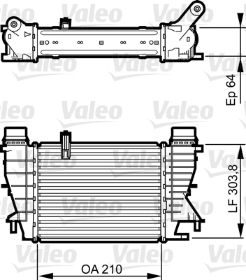 Välijäähdytin VALEO 818251