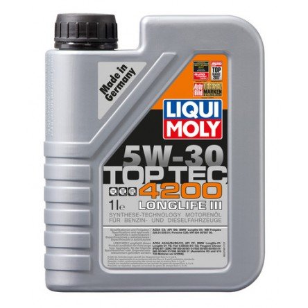 Moottoriöljy LIQUI MOLY TOP TEC 4200 5W30 1L
