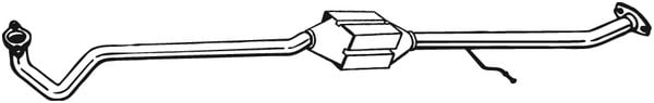 Jälkiasennuskatalysaattori BOSAL 099-806