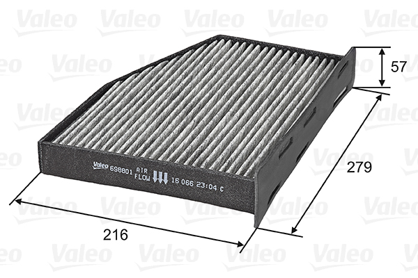 Raitisilmasuodatin VALEO 698801