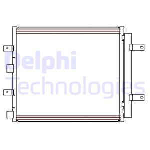 Lauhdutin, ilmastointilaite DELPHI CF20241