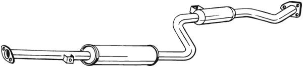 Keskipönttö BOSAL 285-303