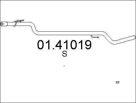 Pakoputki MTS 01.41019