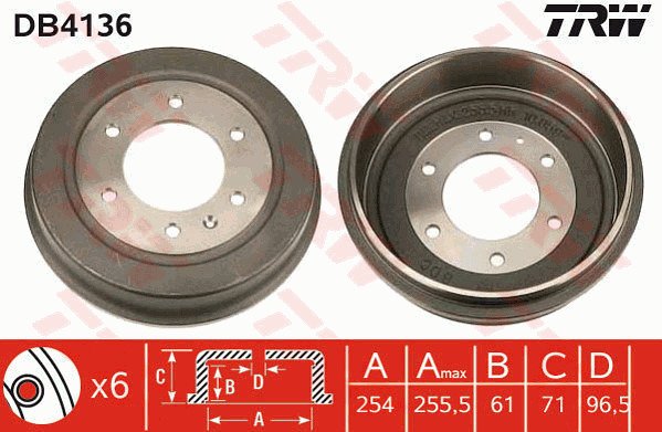 Jarrurumpu TRW DB4136
