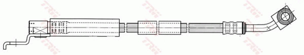 Jarruletku TRW PHD441