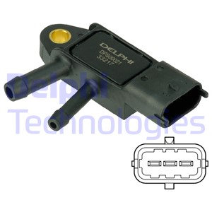 Sensori, pakokaasupaine DELPHI DPS00021