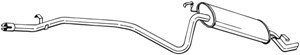 Takaäänenvaimentaja, FIAT SEICENTO / 600, SEICENTO / 600 Skåp/halvkombi, 46521908, 46559847