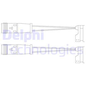 Jarrupalan kulumisen ilmaisin DELPHI LZ0190