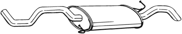 Takaäänenvaimentaja BOSAL 281-373