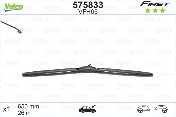 Pyyhkijänsulka VALEO 575833