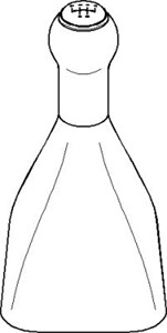 Vaihdevivun suojus, SEAT LEON, TOLEDO II, VW BORA, BORA Variant, GOLF IV, GOLF Variant IV, 1J0 711 113 FEU, 1J0 711 113, 675 326 08 00,