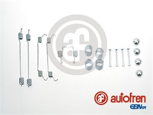 Tarvikesarja, jarrukengät, Taka-akseli, CITROËN,PEUGEOT,SUBARU,SUZUKI,TOYOTA, 049420D010, 430870