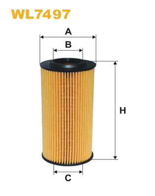 Öljynsuodatin WIX FILTERS WL7497