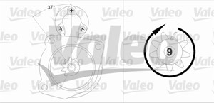 Käynnistin, ALFA ROMEO,CADILLAC,CHEVROLET,CHRYSLER,FIAT,IVECO,LANCIA,OPEL,SAAB,VAUXHALL, 004765911, 1202282, 46817002, 46823543, 4765911