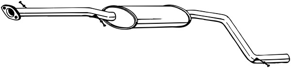 Keskipönttö BOSAL 285-193
