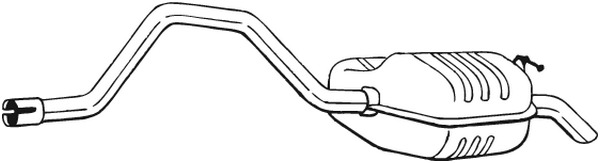 Takaäänenvaimentaja BOSAL 278-857