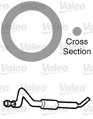 Tiiviste, jäähdytys VALEO 509761