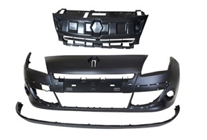 Puskuri, eteen, Edessä, RENAULT GRAND SCÉNIC III, SCÉNIC III, 62 02 222 26R
