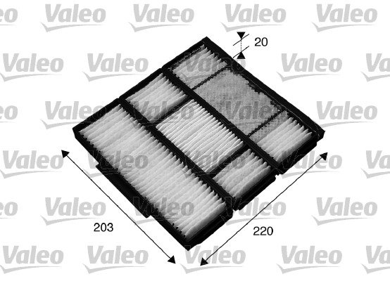 Raitisilmasuodatin VALEO 715565