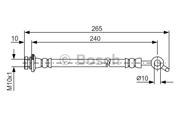 Jarruletku BOSCH 1 987 481 571