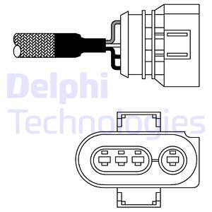 Lambdatunnistin DELPHI ES10979-12B1