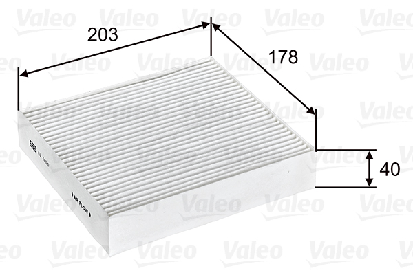Raitisilmasuodatin VALEO 715603