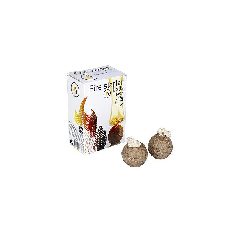 Fire starter sytytyspallot 6kpl