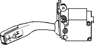 Ohjauskytkin, vakionopeussäädin, AUDI A4, A4 Avant, 8E0 953 521D 4PK, 8E0 953 521D