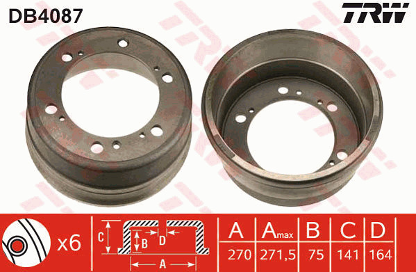 Jarrurumpu TRW DB4087