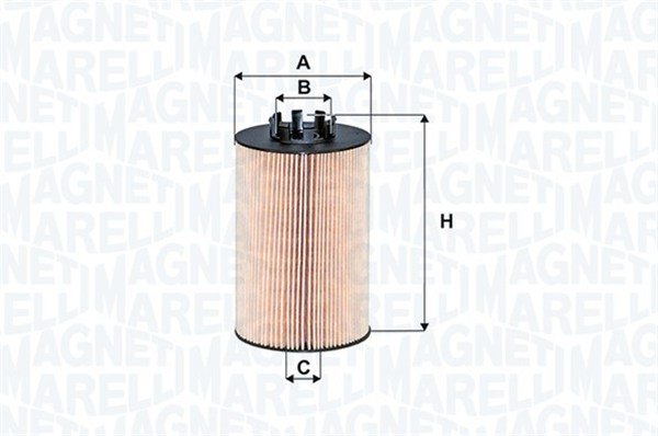 Öljynsuodatin MAGNETI MARELLI 153071760514
