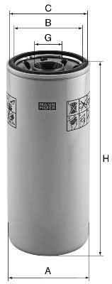 Öljynsuodatin MANN-FILTER W 11 011