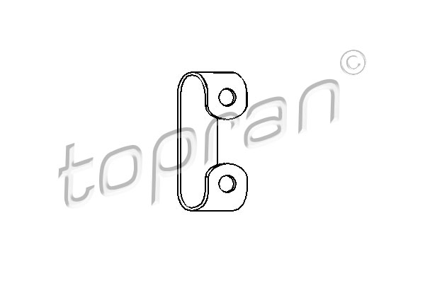Korjaussarja, pakoputki TOPRAN 102 748