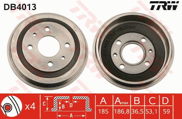 Jarrurumpu TRW DB4013