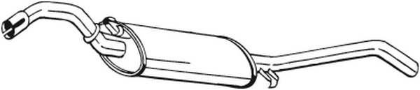 Takaäänenvaimentaja BOSAL 279-385