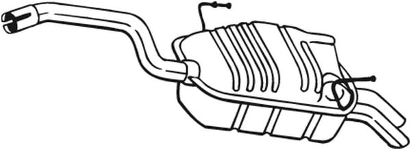 Takaäänenvaimentaja BOSAL 190-903