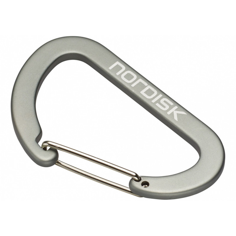 Nordisk alumiininen karabiini iso, 8kpl