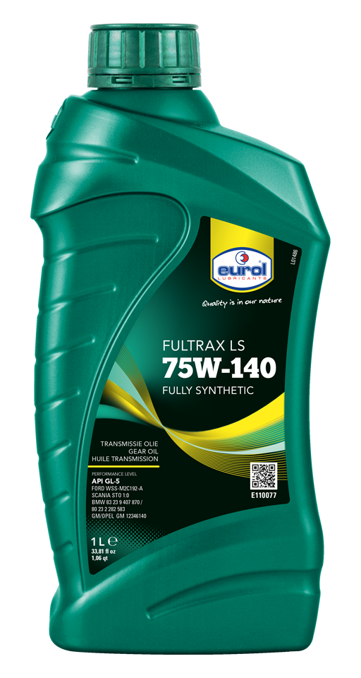 Vaihteistoöljy EUROL FULTRAX LS 75W140 1L