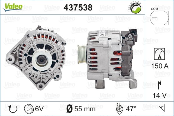 Laturi VALEO 437538
