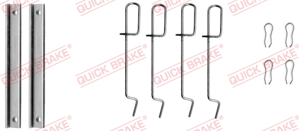 Tarvikesarja, jarrupala QUICK BRAKE 109-1151