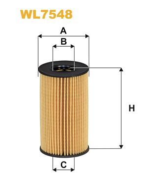 Öljynsuodatin WIX FILTERS WL7548