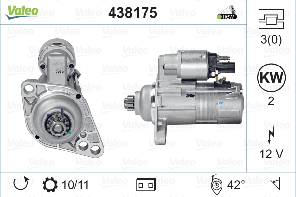 Startteri VALEO 438175