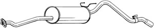 Takaäänenvaimentaja, TOYOTA HILUX Pick-up V, VW TARO, 174305B161, 174305B240, 174305B420, 17430YZZ6B, J174305B160, J174305B161, J174305B