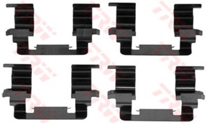 Tarvikesarja, jarrupala, Etuakseli, ACURA NSX, NSX Targa, HONDA ACCORD VI, 45012-780-000
