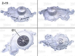 Vesipumppu, RENAULT ESPACE III, LAGUNA I, LAGUNA Grandtour I, SAFRANE II, 7700106101, 7700107845, 7700111841, 7700861627, 8200042514