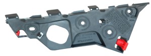 Pidike, puskuri, Eteen, vasen, OPEL CORSA D, CORSA D Skåp/halvkombi, VAUXHALL CORSAVAN Mk III, 13179960, 14 06 207, 1406207