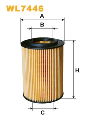 Öljynsuodatin WIX FILTERS WL7446