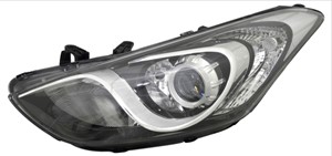 Ajovalo, Vasen, HYUNDAI i30, i30 Coupé, i30 Kombi, 92101A6000, 92101-A6000, 92101A6060