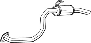 Takaäänenvaimentaja, TOYOTA LAND CRUISER 80, 1740517020, 1740566020