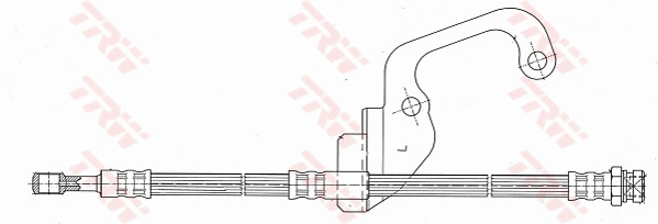 Jarruletku TRW PHD628